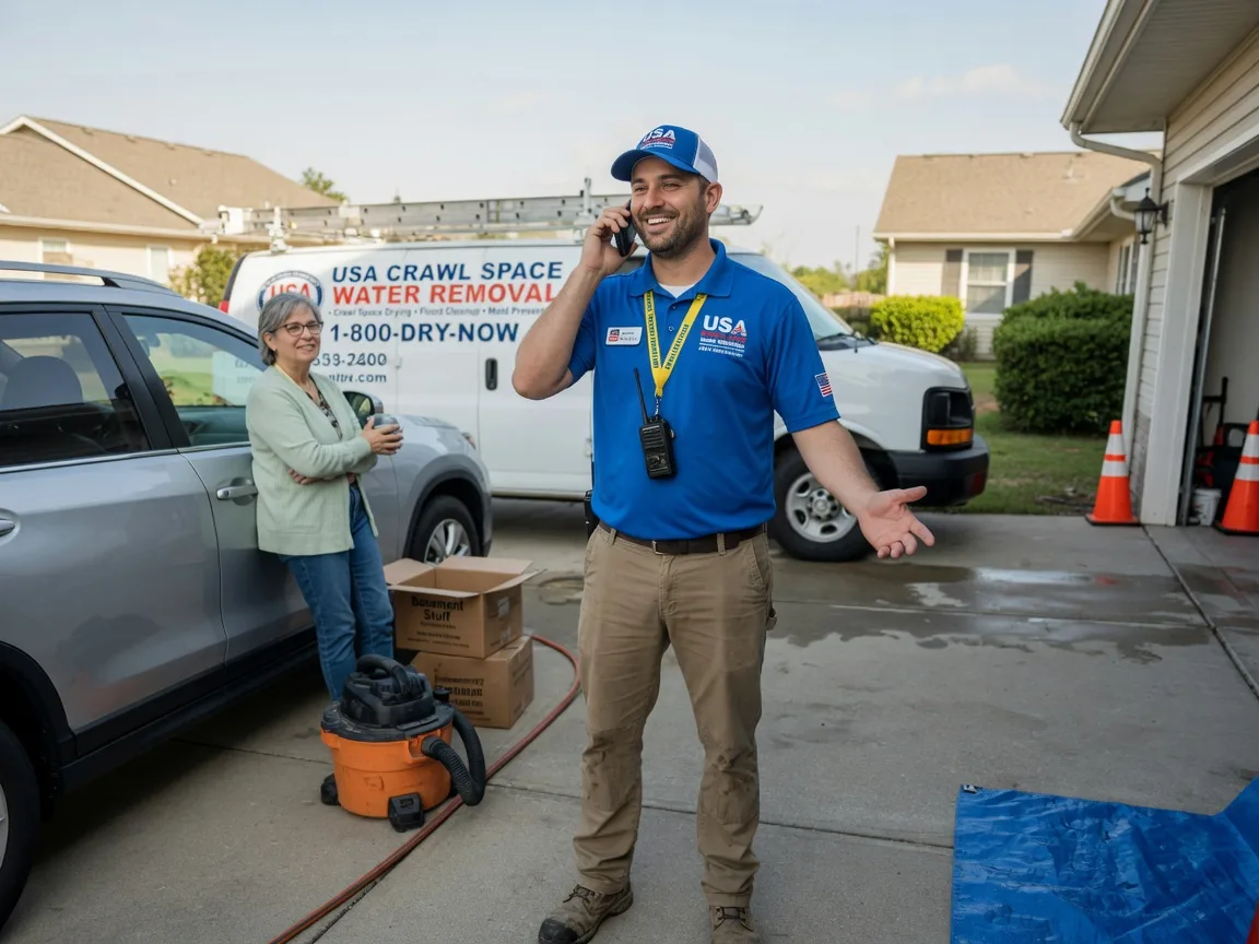 Crawl Space Water Removal Midland, AR FAQs
